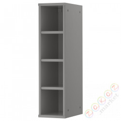 ⭐TORNVIKEN⭐Кабинет открыт, Серый, 20x37x80 cm⭐ИКЕА-20358994