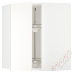 ⭐METOD⭐Шкаф навесной угловой с каруселью, белый/Vallstena белый, 68x80 cm⭐ИКЕА-59507399