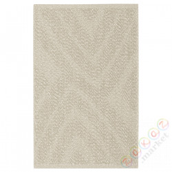 ⭐FULLMAKT⭐Ковровая дорожка tk pł внутри/снаружи, бежевый/меланж, 60x90 cm⭐ИКЕА-70573118