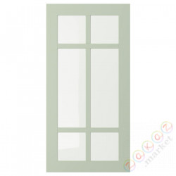 ⭐STENSUND⭐Дверь стаканане, светло-зеленый, 40x80 cm⭐ИКЕА-10524022
