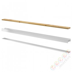 ⭐SKYTTA⭐Железнодорожный do ramy Drzв и передачаuwnych, 3 szyny Серебряный⭐ИКЕА-70467085