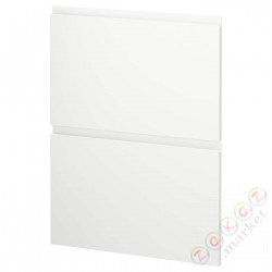 ⭐METOD⭐2 фасады посудомоечных машин, Voxtorpматовый белый, 60 cm⭐ИКЕА-69449813