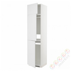 ⭐METOD⭐Ледяной шкаф высокий/замораживание/3Drz, белый/Stensund белый, 60x60x240 cm⭐ИКЕА-49461962