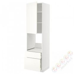 ⭐METOD / MAXIMERA⭐Утром доктора/2fr/Мы бы/в шу, белый/Vallstena белый, 60x60x220 cm⭐ИКЕА-19507438