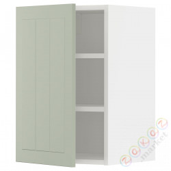 ⭐METOD⭐Навесной шкаф с полками, белый/Stensund светло-зеленый, 40x60 cm⭐ИКЕА-79486701