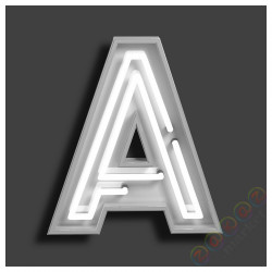 ⭐PJATTERYD⭐Образ, litera A, 40x40 cm⭐ИКЕА-60568122