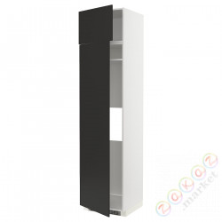 ⭐METOD⭐Высота или замерзание 2шу, белый/Nickebo матантрацит, 60x60x240 cm⭐ИКЕА-79497592