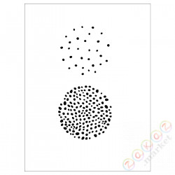 ⭐BILD⭐Плакат, точки, 30x40 cm⭐ИКЕА-60441859
