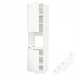 ⭐METOD⭐Шестой огромный 2dr/половина, белый/Voxtorpматовый белый, 60x60x240 cm⭐ИКЕА-69455644