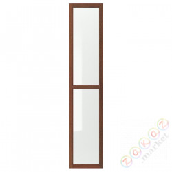 ⭐OXBERG⭐Дверь стаканане, коричневый ясеневый шпон, 40x192 cm⭐ИКЕА-30323367