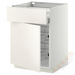 ⭐METOD / MAXIMERA⭐Кабинет stj/доктор/ящики/дверь, белый/Веддинге белый, 60x60 cm⭐ИКЕА-39455240