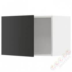 ⭐METOD⭐Навесной шкаф, белый/Nickebo матантрацит, 60x40 cm⭐ИКЕА-59498366