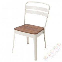 ⭐NORRMANSO⭐Стул, сад, внутренности/снаружи бежевый/акация⭐ИКЕА-40511080