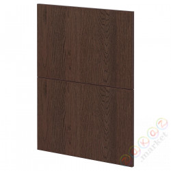 ⭐METOD⭐2 фасады посудомоечных машин, Sinarp коричневый, 60 cm⭐ИКЕА-99449717