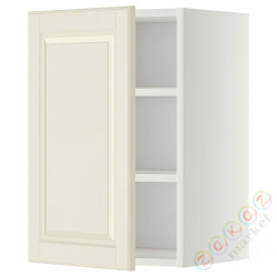 ⭐METOD⭐Навесной шкаф с полками, белый/Bodbyn сливочный, 40x60 cm⭐ИКЕА-59470131