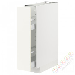 ⭐METOD / MAXIMERA⭐Кабинет ул./wysuwане wyposażenт.е.доб, белый/Vallstena белый, 20x60 cm⭐ИКЕА-99507142