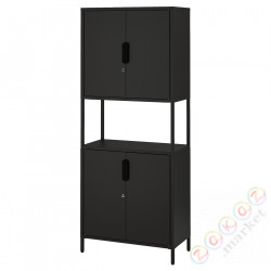 ⭐TROTTEN⭐Шкаф/дверь, антрацит, 70x35x173 cm⭐ИКЕА-40474836