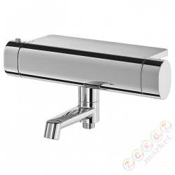 ⭐BROGRUND⭐Смеситель для ванны термостатический/душ, хром, 150 mm⭐ИКЕА-80342542