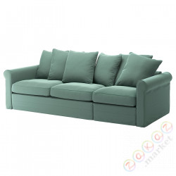 ⭐GRONLID⭐Раскладывающийся диван3-человекowa, Люнген светло-зеленый⭐ИКЕА-09536592