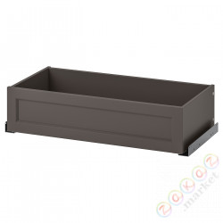 ⭐KOMPLEMENT⭐Ящик на передней панели, темно-серый, 75x35 cm⭐ИКЕА-80509527