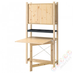 ⭐IVAR⭐1 раздел/складывание stół/przes дверь, сосна/filc, 89x30x179 cm⭐ИКЕА-19508089