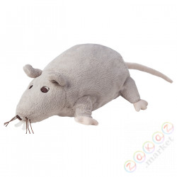 ⭐GOSIG RATTA⭐Мягкая игрушка, Серый/без, 23 cm⭐ИКЕА-90490476