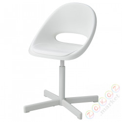 ⭐LOBERGET / SIBBEN⭐Dziecięce cesło офисыowe, белый⭐ИКЕА-59337670