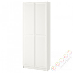 ⭐BILLY / OXBERG⭐Книжный шкаф с дверь, белый, 80x42x202 cm⭐ИКЕА-59304127