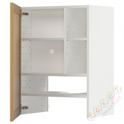 ⭐METOD⭐Шкаф okaнадa сполка/Drzс упражнениями, белый/Forsbacka дуб, 60x80 cm⭐ИКЕА-59509384