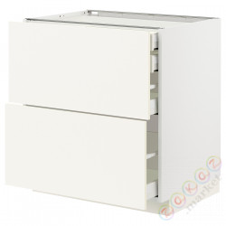 ⭐METOD / MAXIMERA⭐Sсstj 2fr/2n/śr/в шу, белый/Vallstena белый, 80x60 cm⭐ИКЕА-49507173