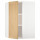 ⭐METOD⭐Навесной угловой шкаф с полками, белый/Forsbacka дуб, 68x100 cm⭐ИКЕА-59509322