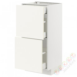 ⭐METOD / MAXIMERA⭐Кабинет stj 2fr/3шу, белый/Vallstena белый, 40x37 cm⭐ИКЕА-29507225