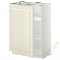 ⭐METOD⭐Кабинет ул./полки, белый/Bodbyn сливочный, 60x37 cm⭐ИКЕА-59454980