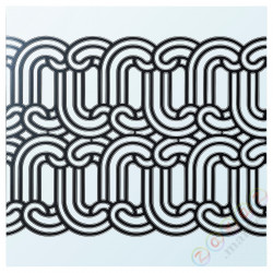 ⭐SOTRONN⭐Lustro ozdobne, шаблон/черный, 40x40 cm⭐ИКЕА-50560471