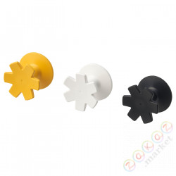 ⭐JORDBORR⭐Крючок самоклеящийся, śnieżynki/разноцветный⭐ИКЕА-70563713