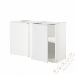 ⭐METOD⭐Угловой напольный шкаф с полкой, белый/Stensund белый, 128x68 cm⭐ИКЕА-19460351