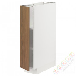 ⭐METOD⭐Кабинет ул./полки, белый/Tistorp подражаниеacja коричневыйowego орехa, 20x60 cm⭐ИКЕА-79519363