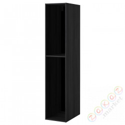 ⭐METOD⭐Каркас шкафа, высота, имитация черного дерева, 40x60x200 cm⭐ИКЕА-40212571