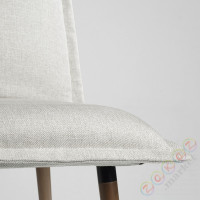⭐EKEDALEN / KLINTEN⭐Таблица и 6 стулья, белый/Kilanda светло-бежевый, 180/240 cm⭐ИКЕА-09505901