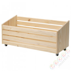 ⭐IVAR⭐Контейнер с колесами, сосна, 78x30 cm⭐ИКЕА-50484509