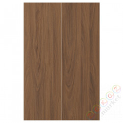 ⭐TISTORP⭐Затвор 2 шт., коричневый орех, 25x80 cm⭐ИКЕА-20558498