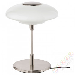 ⭐TALLBYN⭐Настольная лампа, никелированная/опаловое белое стекло, 40 cm⭐ИКЕА-00430811