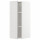⭐METOD⭐Навесной шкаф с полками, белый/Ringhult светло-серый, 30x80 cm⭐ИКЕА-69456417