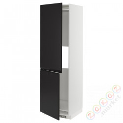 ⭐METOD⭐Высота или замерзание 2шу, белый/Upplöv матантрацит, 60x60x200 cm⭐ИКЕА-89493225