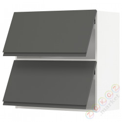 ⭐METOD⭐Уровень тсс 2 Drz, белый/Voxtorpтемно-серый, 80x80 cm⭐ИКЕА-99391995