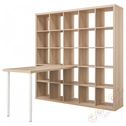 ⭐KALLAX / LAGKAPTEN⭐стол письменный, белый/под беленый дуб, 182x159x182 cm⭐ИКЕА-39481654