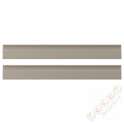 ⭐UPPLOV⭐Передняя часть ящика, Мат темно-бежевый, 80x10 cm⭐ИКЕА-30470495