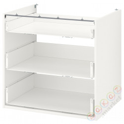 ⭐ENHET⭐Постоянный шкаф/3 ящики, белый, 80x60x75 cm⭐ИКЕА-30440427