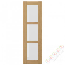 ⭐FORSBACKA⭐Дверь стаканане, дуб, 30x100 cm⭐ИКЕА-20565253
