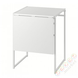 ⭐MUDDUS⭐Стол с opuszcсblatem, белый, 48/92x60 cm⭐ИКЕА-10160074